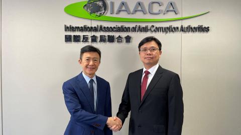 Kenneth WONG Kwok-hung appointed as IAACA Secretary-General